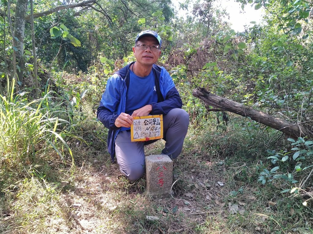 20240108 公司寮山,半天寮山與白沙屯山(855~85