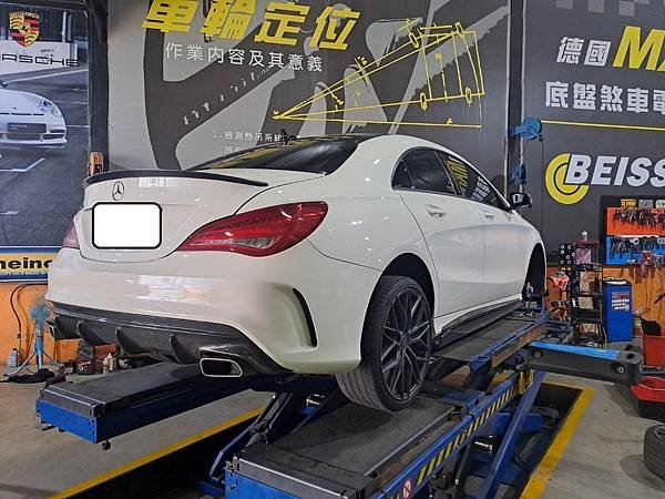 BENZ - W117 / 底盤煞車 . 周邊健檢整修