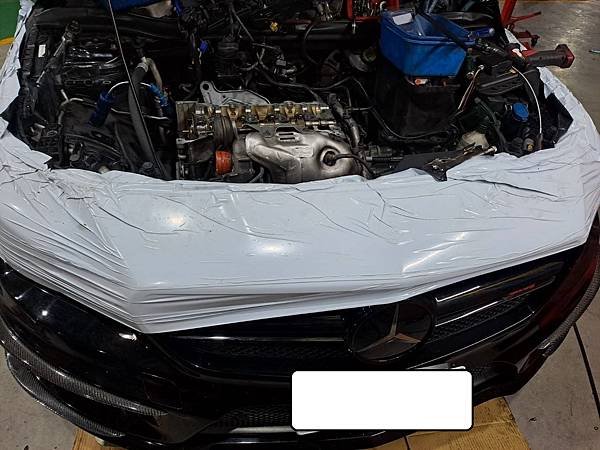 BENZ - W117 / 引擎周邊 . 健檢整修