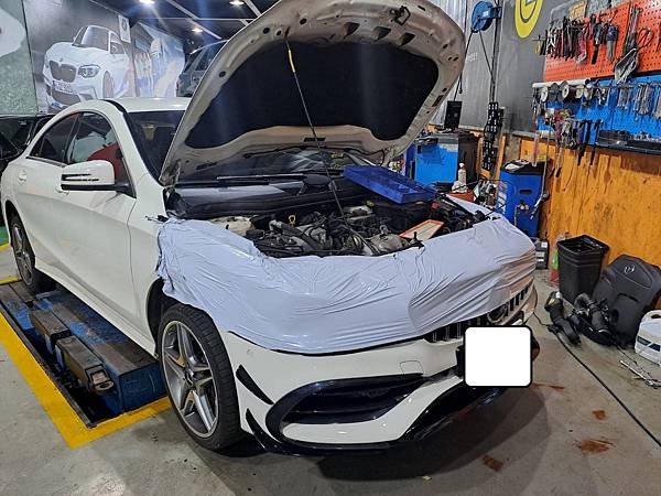 BENZ - W117 / 引擎周邊 . 健檢整修