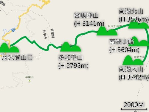 南湖大山 - 蘭陽溪源頭與冰河遺跡之旅