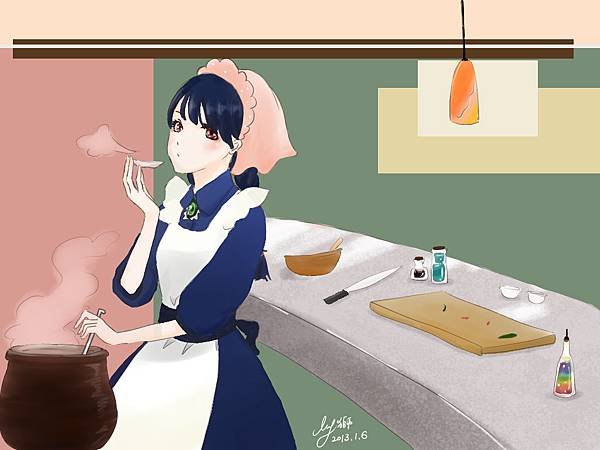 晚餐是燉菜喔!