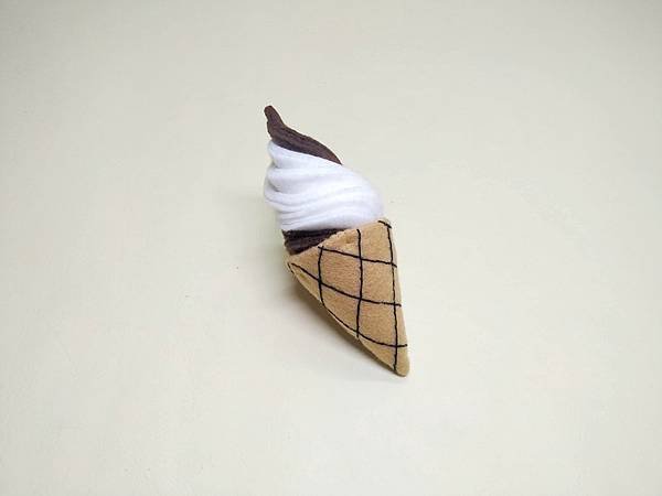 不織布 - 雙色霜淇淋 + 教學