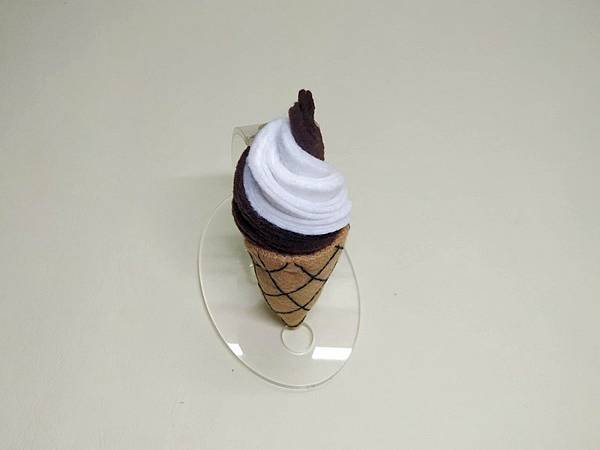 不織布 - 雙色霜淇淋 + 教學