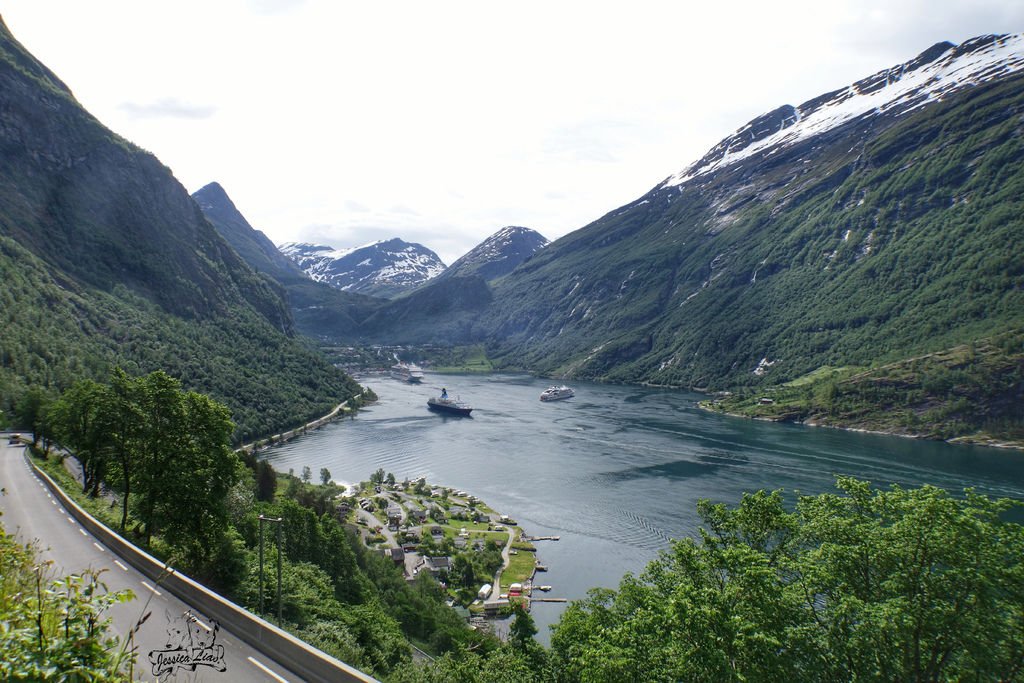 Ørnesvingen-eagle Road觀景台