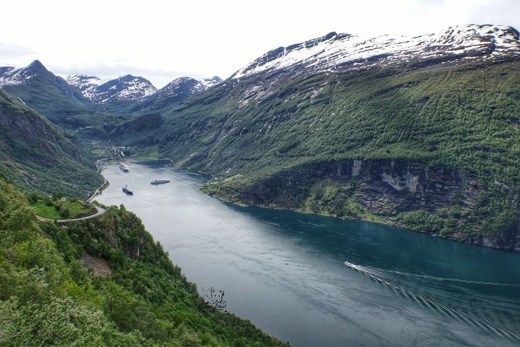 Ørnesvingen-eagle Road觀景台