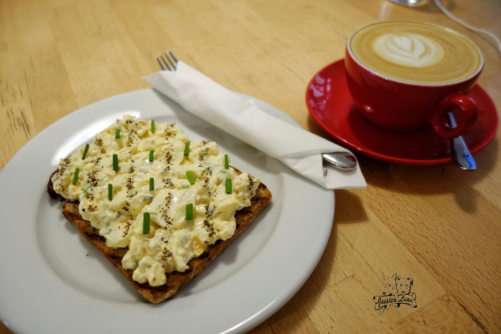 open sandwich62克朗%26;cafe Latte65克朗