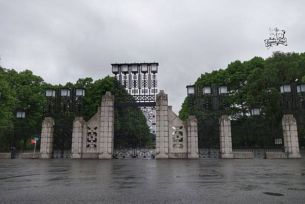 維格蘭雕塑公園大門