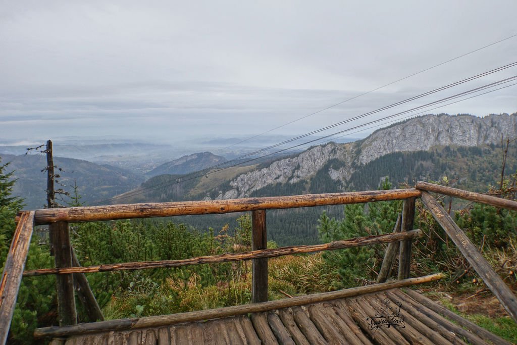 美麗山景與景觀台