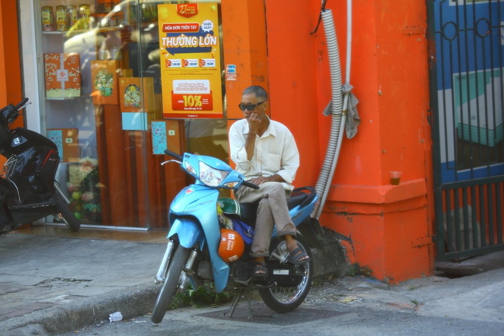 越南風情畫~車上移動的風景