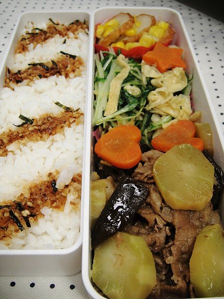 牛肉菜心甘辛煮