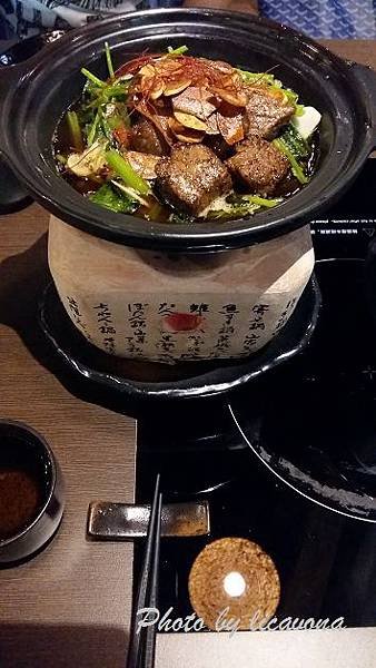 廣澤-牛肉胡麻陶板燒360元