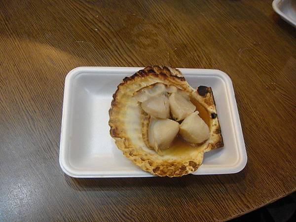 烤扇貝