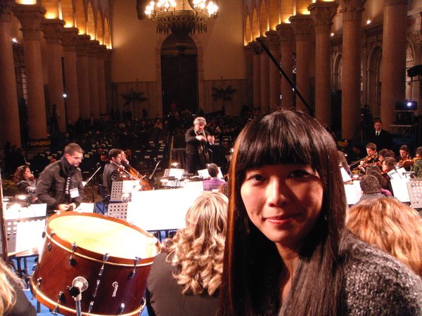 Concert day in the Church of Messina 音樂會當天在美西納大教堂
