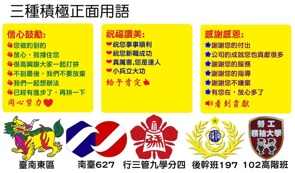 職場三種積極正面用語 里賀音響電器.jpg