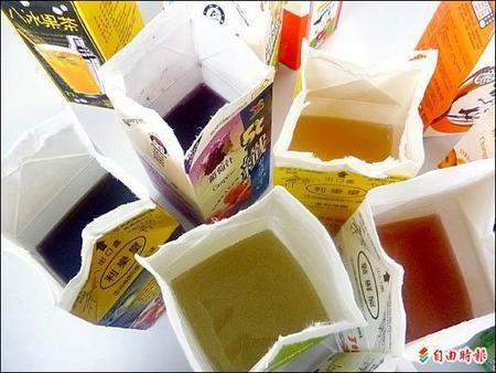 大包裝唬人 四角紙盒飲料大未必多