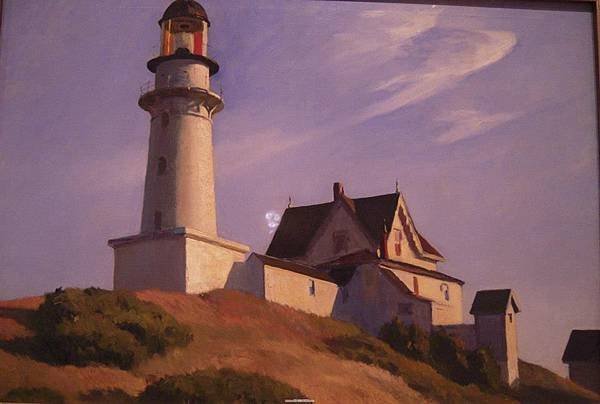 Edward hopper, american 「The lighthouse at two lights」,1929