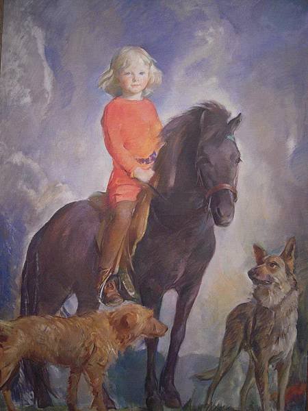 Alice Kent Stoddard, American, 1883 - 1976 「Portrait of Aurelia &quot;Thistledown&quot; Clifton Brown on Her Pony」, 1930