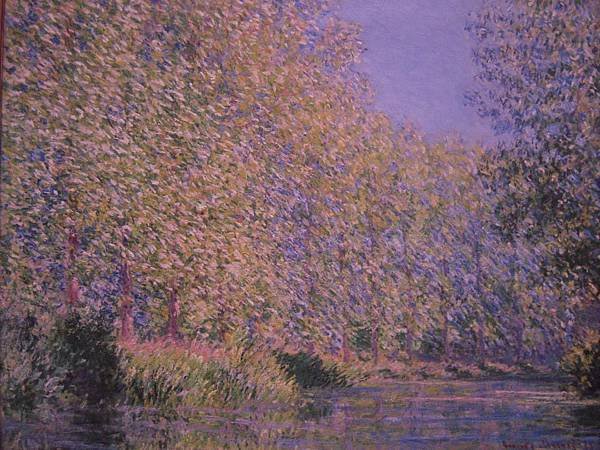 Claude Monet, French, 1840 - 1926 「Bend in the Epte River near Giverny」,1888