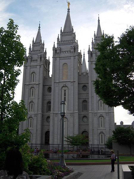 Temple Square 裡的主建築&quot;Salt Lake Temple&quot;(鹽湖摩門聖殿)