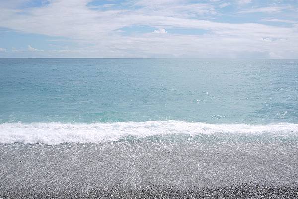 湛藍海水