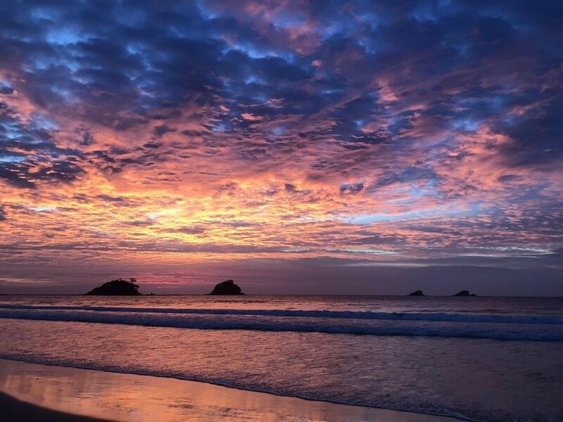 粉紅色夕陽 Nacpanbeach 愛尼島 艾爾尼多 elnido