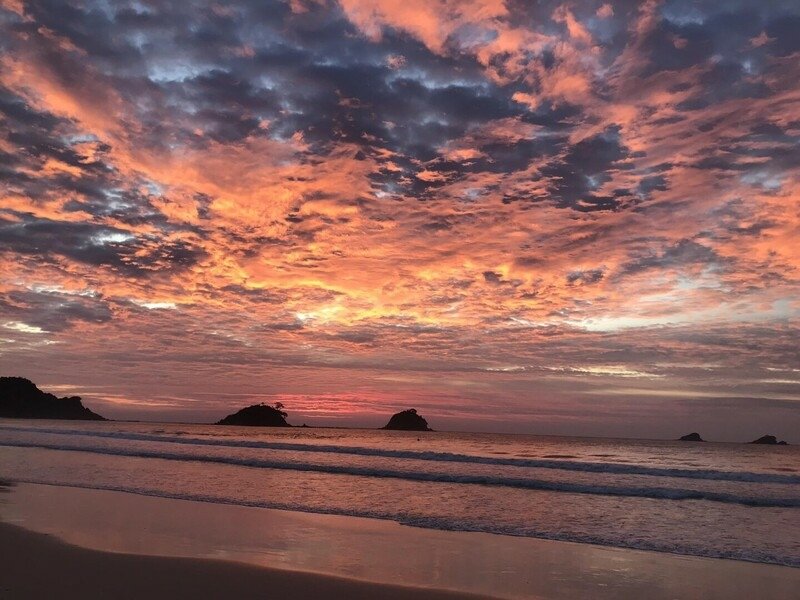 粉紅色夕陽 Nacpanbeach 愛尼島 艾爾尼多 elnido