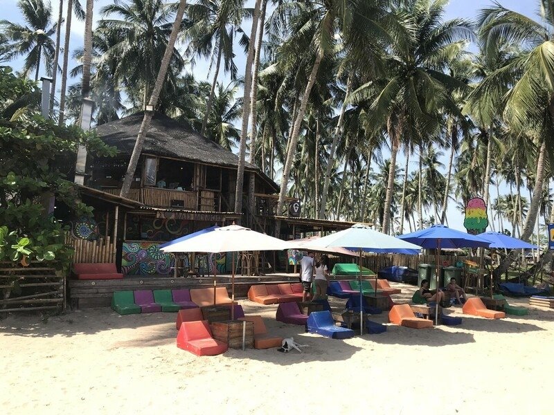 粉紅色夕陽 Nacpanbeach 愛尼島 艾爾尼多 elnido