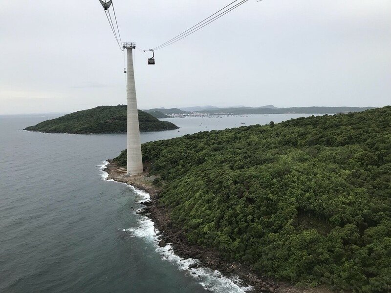 越南 富國島 夜市美食 原始漁村 纜車