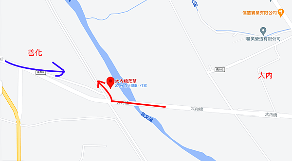 去大內橋看芒草的路線建議.png