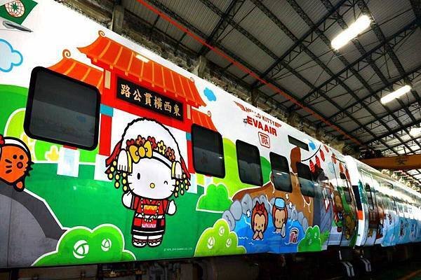 Hello kitty太魯閣號彩繪列車3.jpg