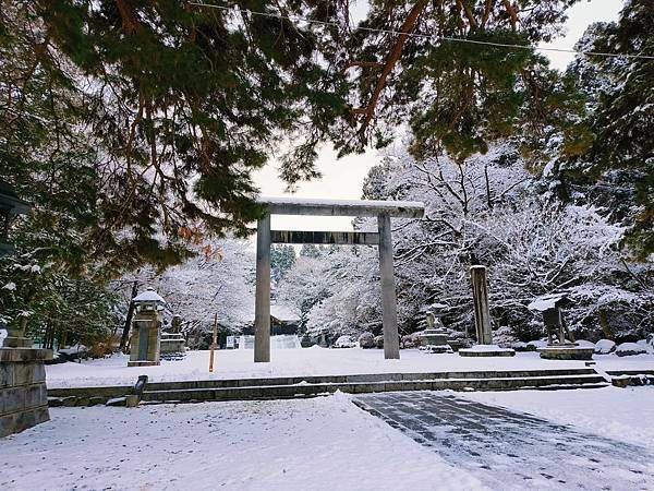 【盛岡】被雪覆蓋的八幡宮