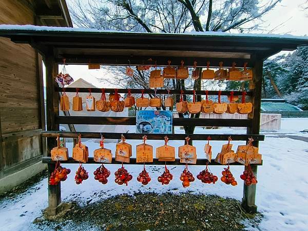 【盛岡】被雪覆蓋的八幡宮