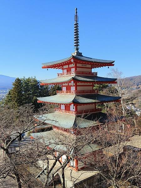 【河口湖】打卡聖地：新倉富士淺間神社