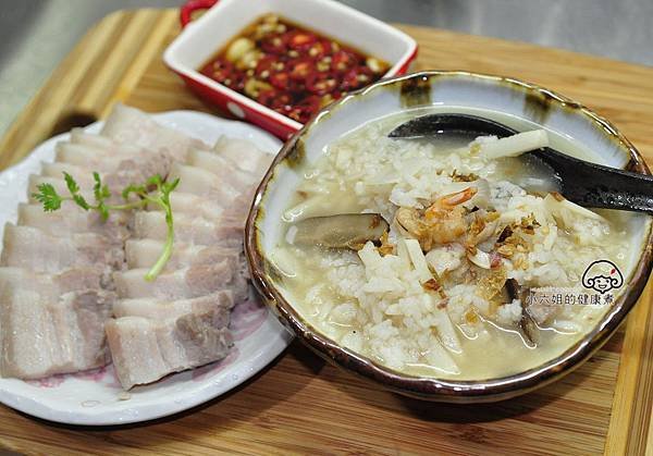香菇竹筍粥