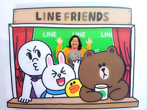 line friends互動樂園台北展覽9