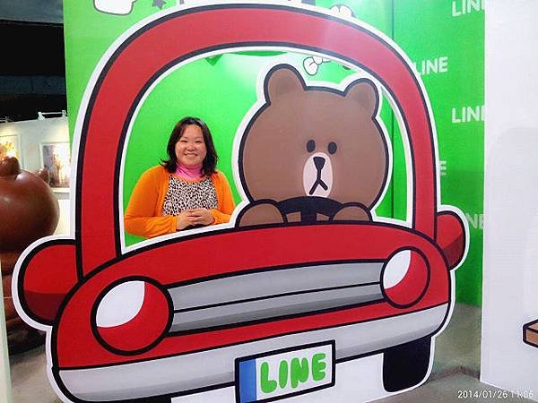 line friends互動樂園台北展覽11