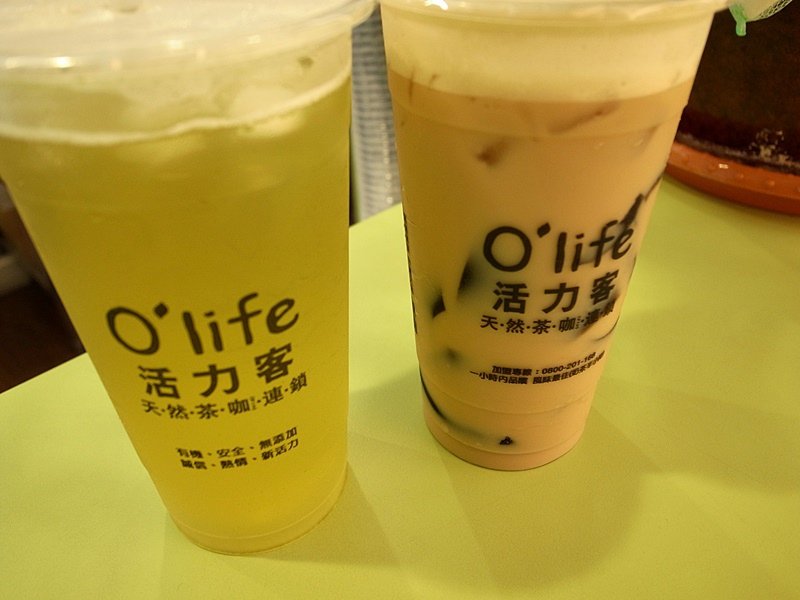 O&apos;life活力客天然茶珈連鎖（中正店）