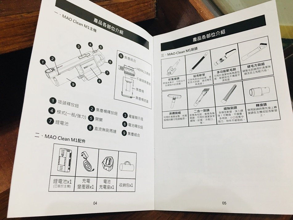 推薦車用無線吸塵器日本BmxmaoMAO Clean M1車用吸塵器無線手持搭配6組吸頭吸吹兩用吸塵吹氣一機搞定DC馬達，終身免費換濾網HEPA H13等級濾網讓廢氣不循環