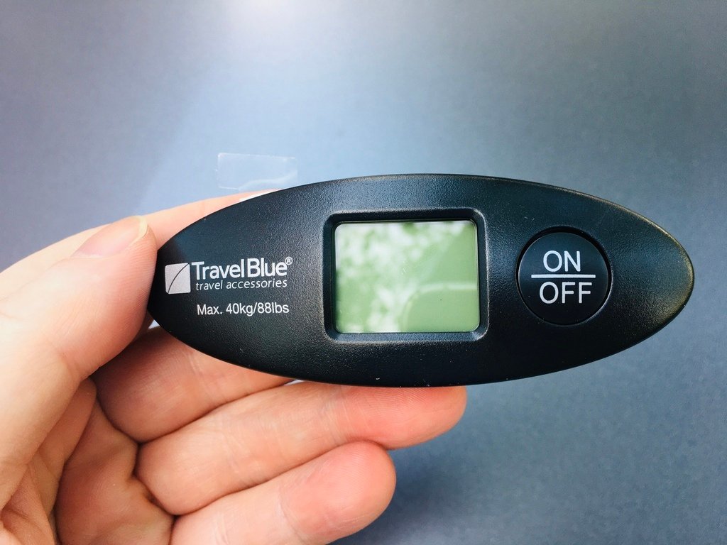 行李電子秤推薦│飛買家TravelBlue旅行數位行李秤,出國旅行機場海關檢測行李重量,最大秤重達40公斤