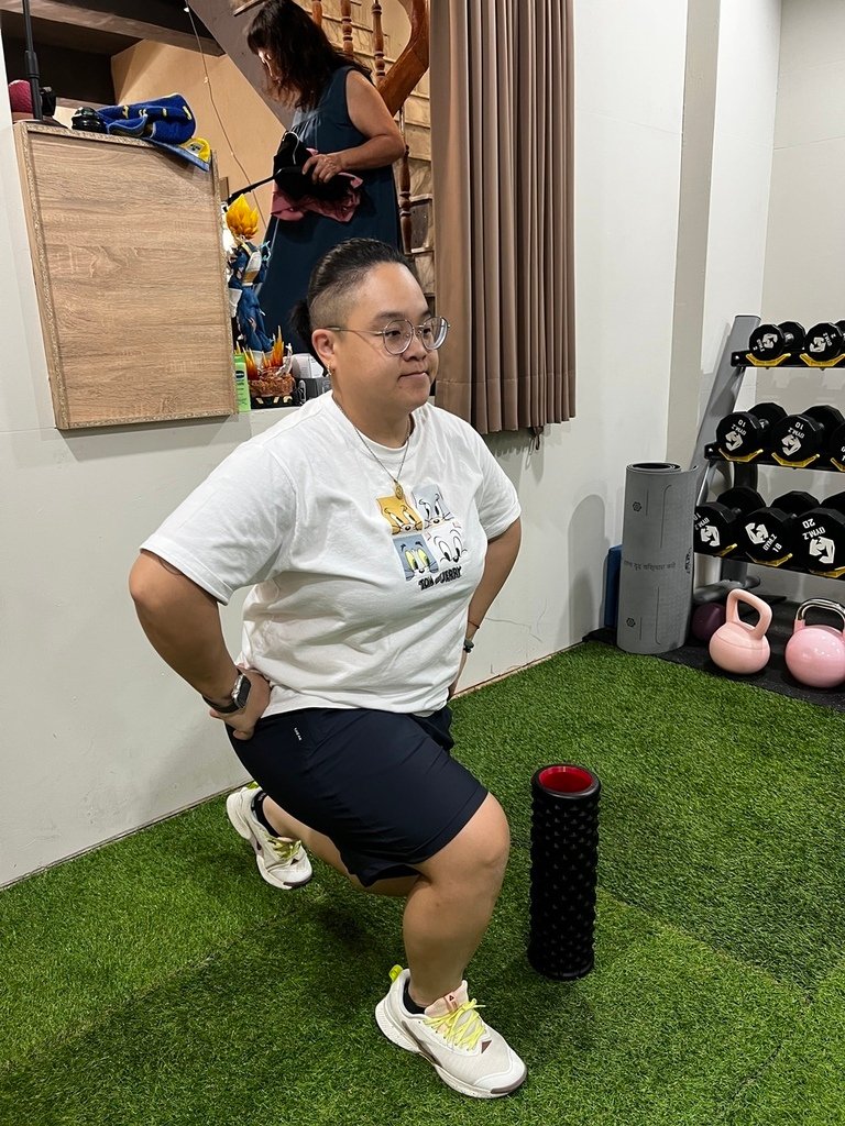 台南私人教練推薦│聚能健身台南南區一對一私人教練初推薦~艾咪