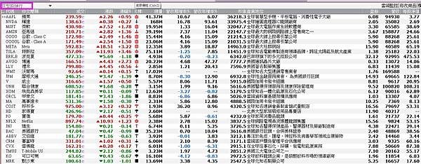 《美股》【一個月新高排行】+ 【超買排行】(複委託優惠價~大