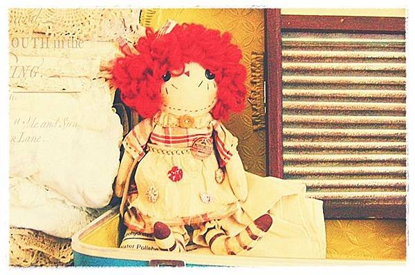 hand made country doll