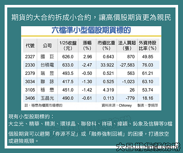 大昌期貨顏婉琳 小型股票期貨介紹-1.png