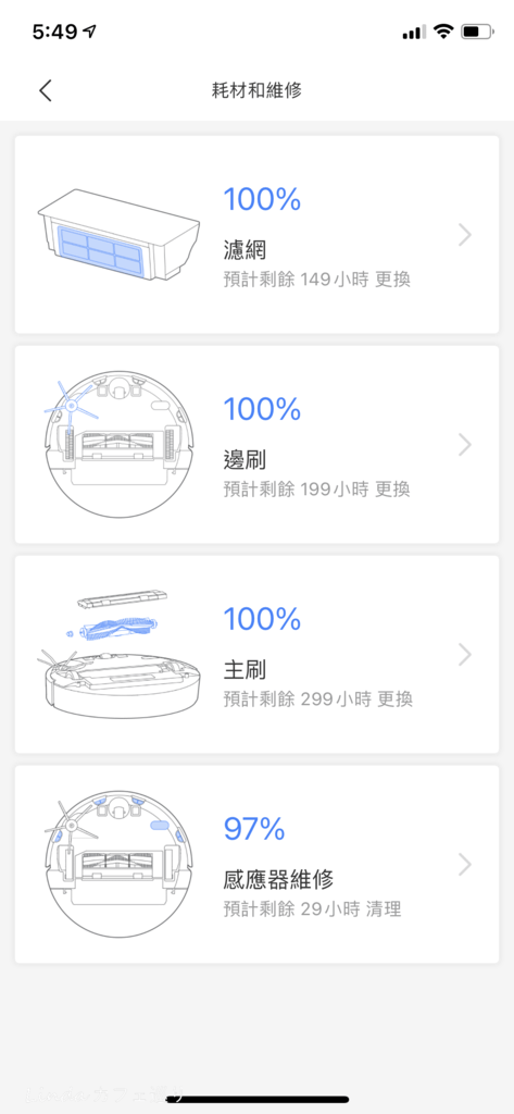 掃地機器人推薦、石頭掃地機器人 ⟪ Roborock E5 ⟫ 
 063.png