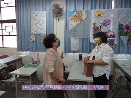 拼布玩家-慢慢成形的作品
