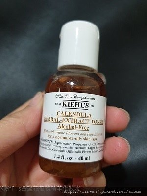 Kiehl’s金盞花植物精華化妝水1.jpg