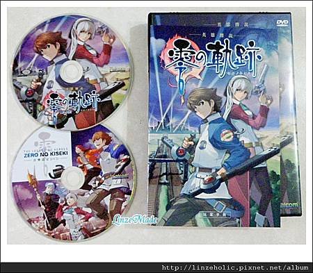 零之軌跡_遊戲光碟、音樂光碟、說明書及遊戲盒