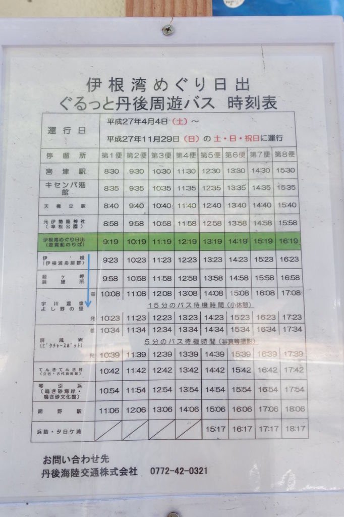 2015夏-關西廣域pass之旅DAY3-天橋立、伊根町