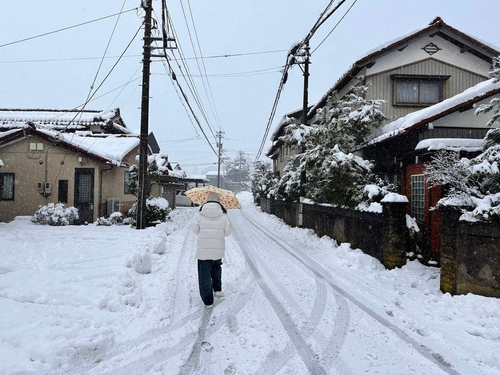 2025冬-北陸京阪旅day5-大雪中的金澤兼六園&amp;加賀溫泉